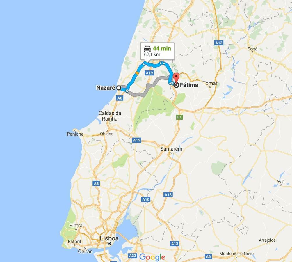 Nazare Apartamento Em Frente Ao Mar מראה חיצוני תמונה